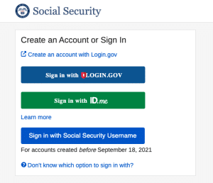 Id Me Social Security Login